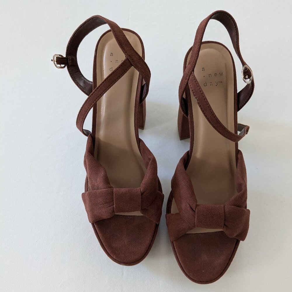 a new day Riah Brown Platform Sandals